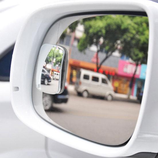 2ks bezrámové auto pro slepý úhel zpětné zrcátko otočné o 360 stupňů automatické zpětné zrcátko