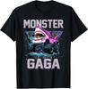 Shark Monster Truck Gaga Monster Truck Are My Jam Truck T-Shirt