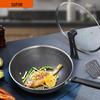 SUPOR 30cm Waben Edelstahl Wok