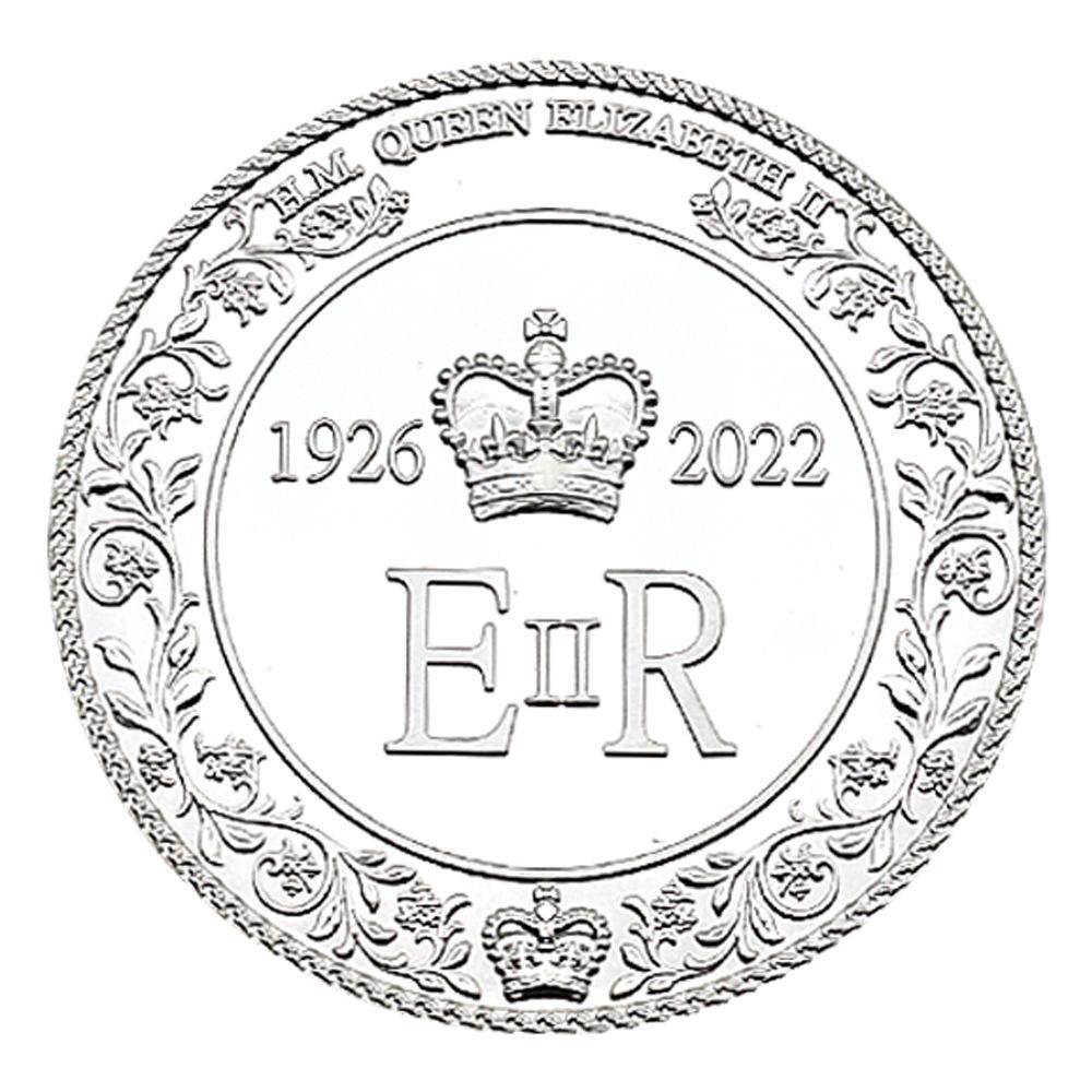 Reine d'Australie, Pièces de la Reine Elizabeth II, 1926-2022, Emblème de l'Angleterre, Médaille Métallique