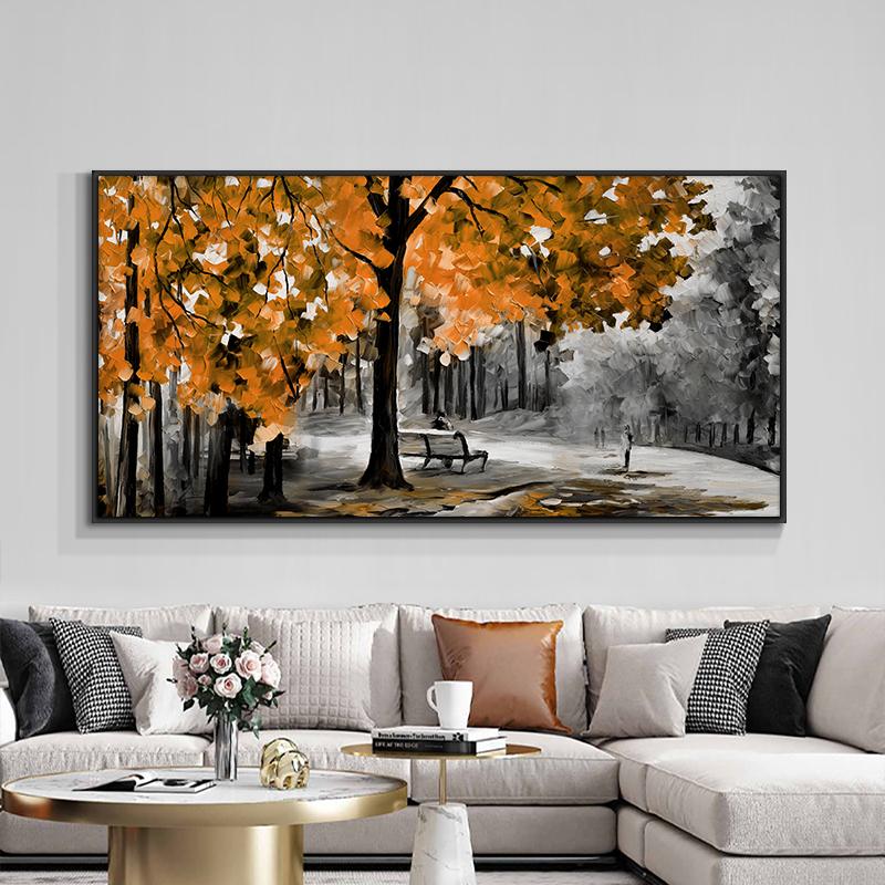 

Маки Квіти Плакати та принти Картини на полотні Пейзаж Настінні картини для вітальні Сучасний домашній декор Куадрос Без рамки 20x40cm No Frame