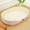 Dog Bed Mat Moisture-Proof All Season Use Chew Resistant Oxford Fabric Modern Solid Memory Foam Pet House