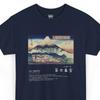 Mount Fuji Snow T-Shirt Toyokuni Japanese Ukiyo-e Art Landscape Graphic Tee