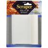 Tiger Crown Spatula/Scraper, White, 115 X 27 X 104 Mm, Scraper Square, Polypropylene, Mixing, Slicing, Scooping, 438