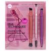 Real Techniques Double Time Brush + Eyelash Set, 4 Pieces