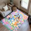 Paw Prints Adventure Personalized Name Floor Rug Office Rug Suitable for Balcony Decorate room Hallway Bedrooms Anti-slip Rug Anime Office Decor