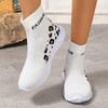 New Designer Shoes for Women High-top Sock Sneakers Women Trendy Sports Shoes Women Mesh Breathable Jogging Walking Ladies Shoes