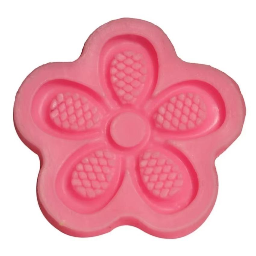 3D Flower Shape Chocolate Soap Mould Chocolate Cake Decorating Tools DIY Baking Fondant Silicone Mold Turned Sugar Cake Mold