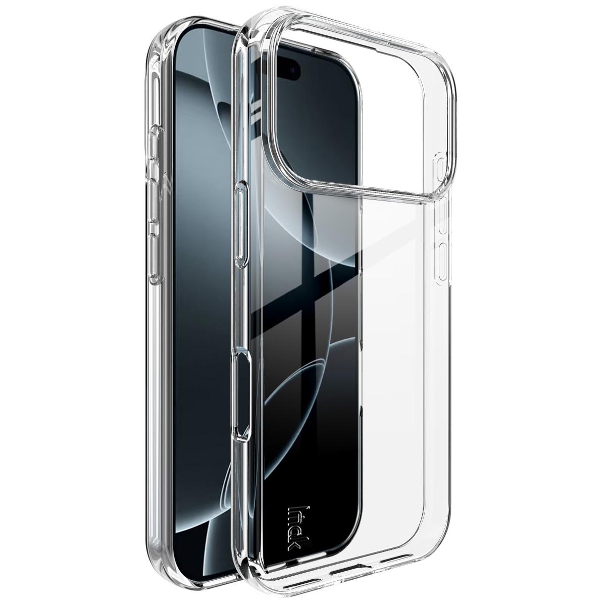 

IMAK UX-10 Series For iPhone 17 Pro Clear Phone Case Soft TPU Mobile Back Cover A