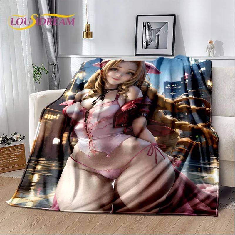 Seksikas pitsist iludustüdruk daam koomiksianime tegelase tekk, pehme visketekk koduks magamistupp voodi diivan piknik kontorikate kingitus