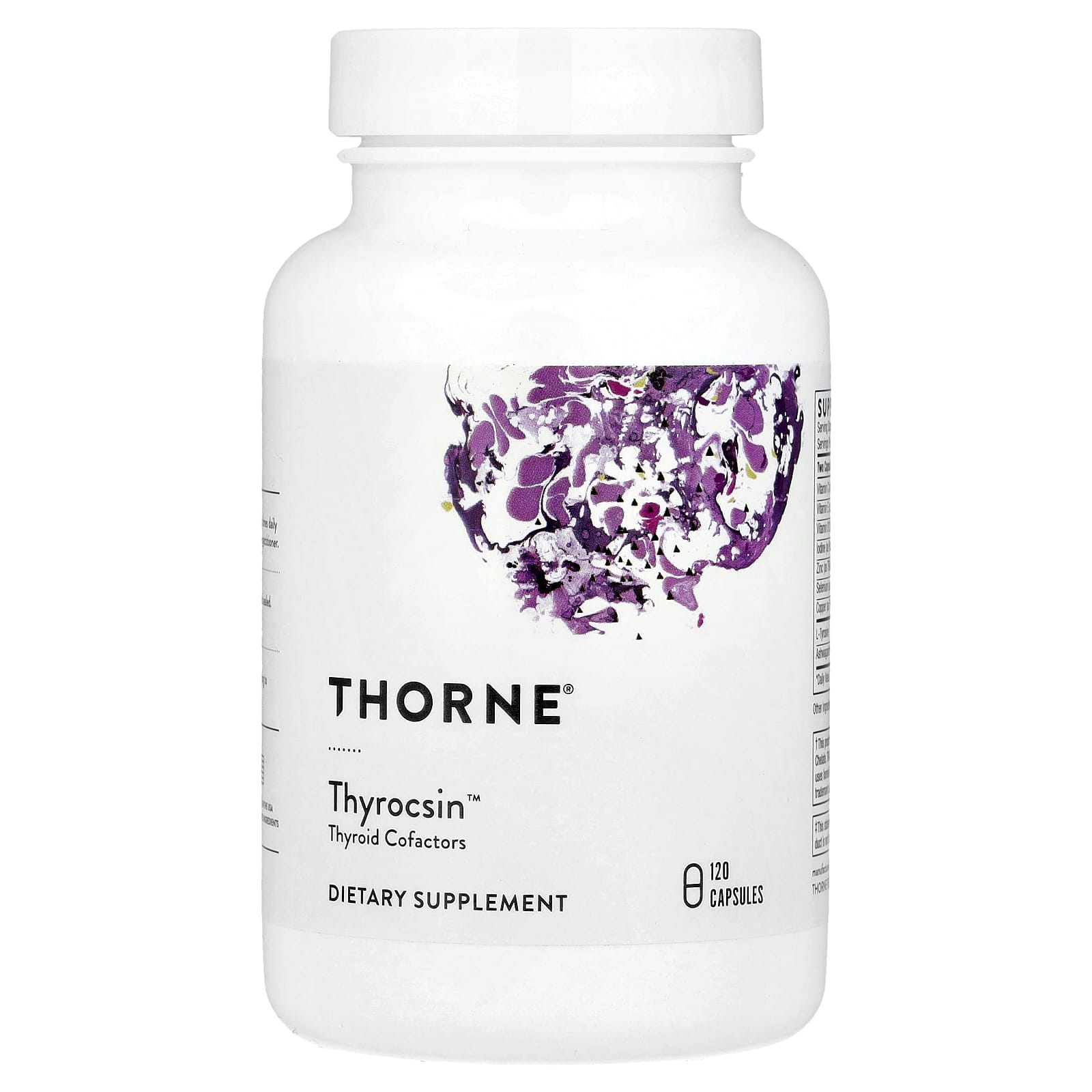 

Thyrocsin™, Thyroid Cofactor, 120 Capsules