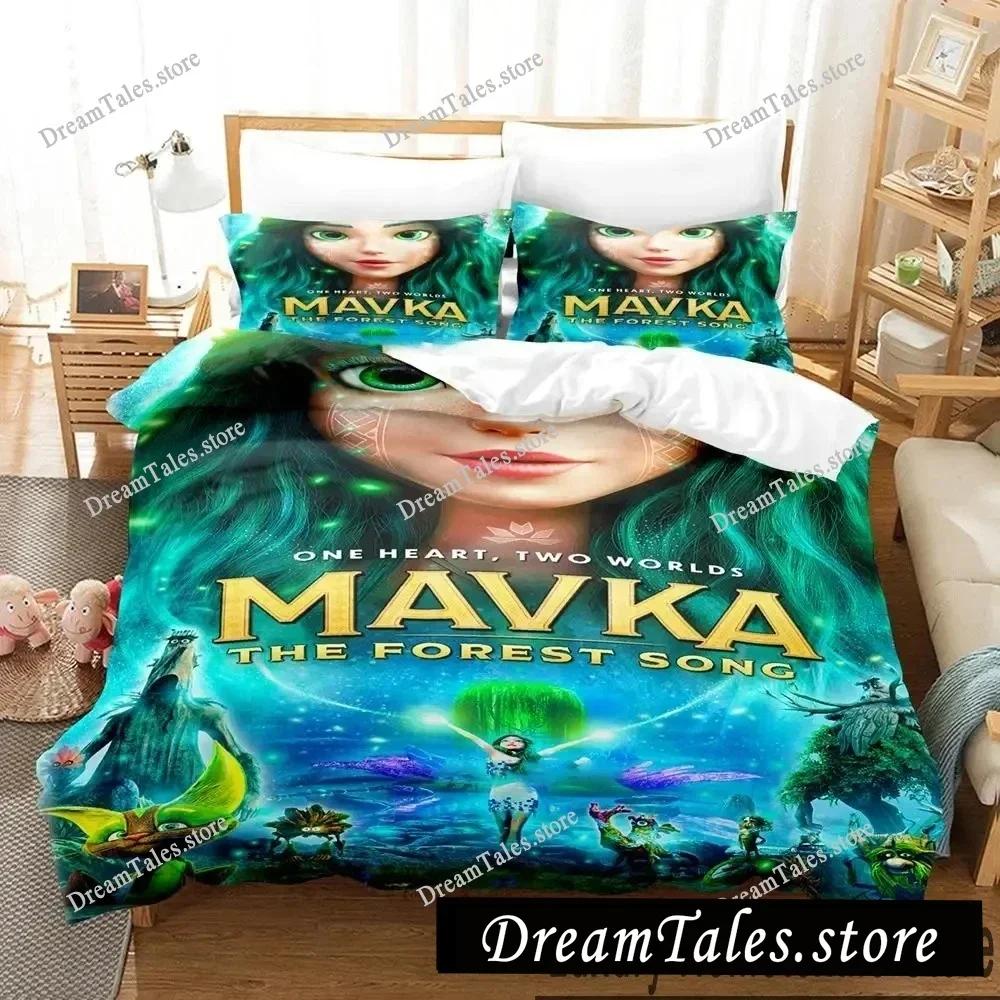 Exquisite 3D Mavka The Forest Song Wallpaper Print Bedding Set Duvet Cover Comforter Bed Youth Kids Girls Boys Gift741