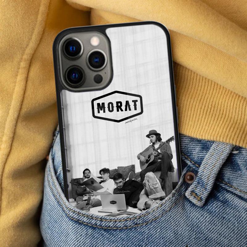 Morat Band Soft Phone Case for iPhone 17 Air 16e Pro max 15 Pro 13 14 Plus 11 12 MagSafe Magnetic Coque