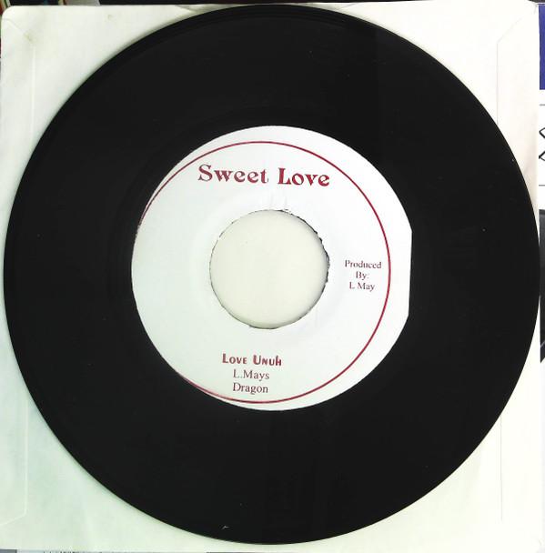 

7inch Record RED DRAGON - Love Unuh NONE Sweet Love Jamaica Reggae, Ska & Dub Used