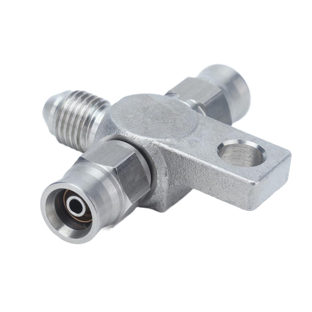 AN‑3 Tee Brake Hose AN3 to Line End Fittings Stainless Steel Automobile Components