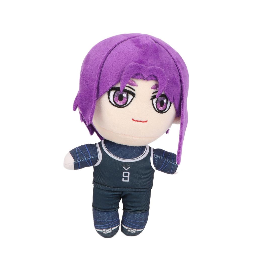 Game Blue Lock Isagi Yoichi Plush Doll Seishiro Nagi Reo Mikage Cute Soft Stuffed Pillow Kids Soft Toys Cute for Birthday