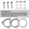 3" Exhaust Flange Gasket with 3 Exhaust Bolts Tool Set, Stainless Steel -3"