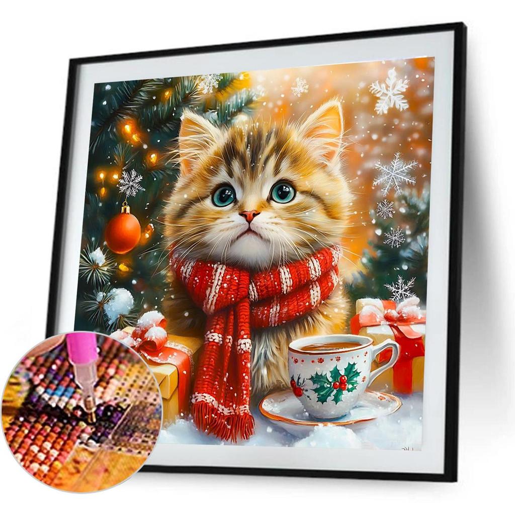 Animal Series Diamond Art Kits for Home Wall Decor Round Full Drill Dimond Art Paintings Diamond Dots Gem Art 15.75 X15.75 In