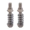 MERIGLARE 2pcs/pcs M10x1.5 Exhaust Bolt and Spring Kit, Durable Material High Reliability