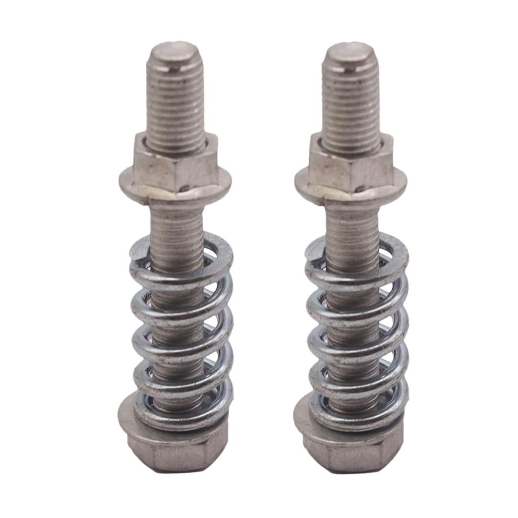 MERIGLARE 2pcs/pcs M10x1.5 Exhaust Bolt and Spring Kit, Durable Material High Reliability