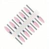 10pc/Set Ceramic Milling Cutter Nail Drill Bits Burr Gel Polish Remove Tools Cuticle Electric Manicure Files Kit Accessories