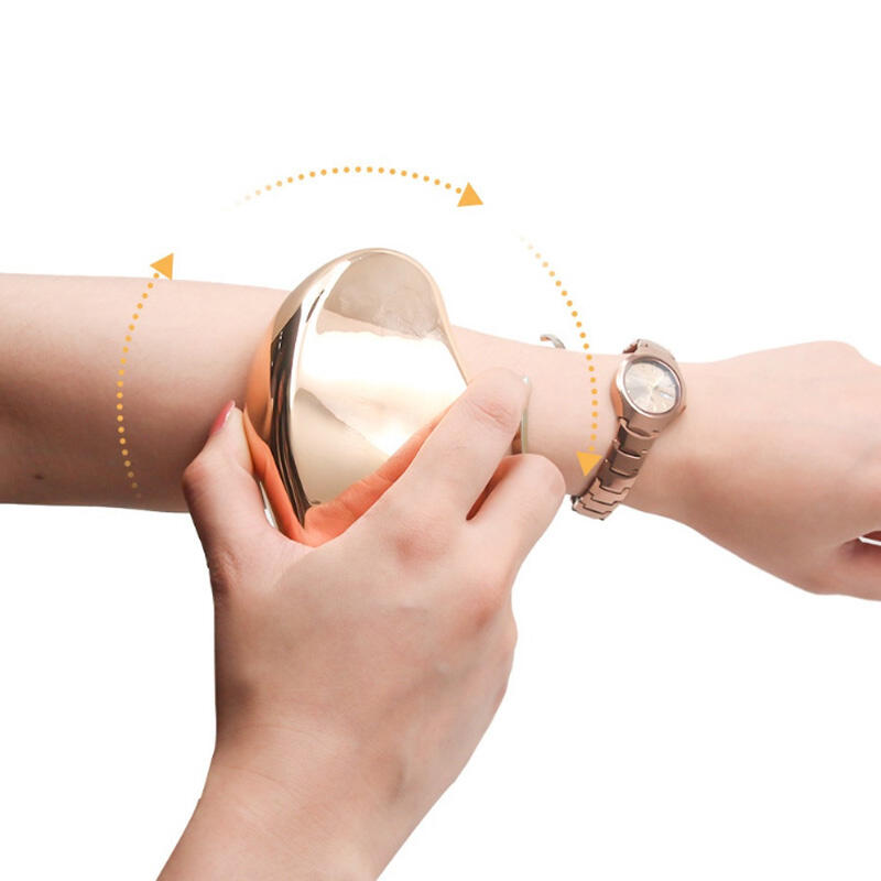 Goldener Körperrasierer Arm und Bein Hautrasur Haarentferner DD-12204