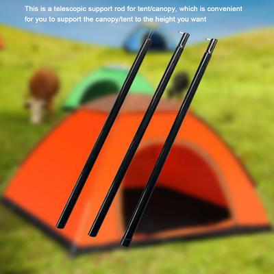 SpliceType Tent Support Rod Beach Shelter Awning Poles Thicken Iron Canopy Support Rod Outdoor