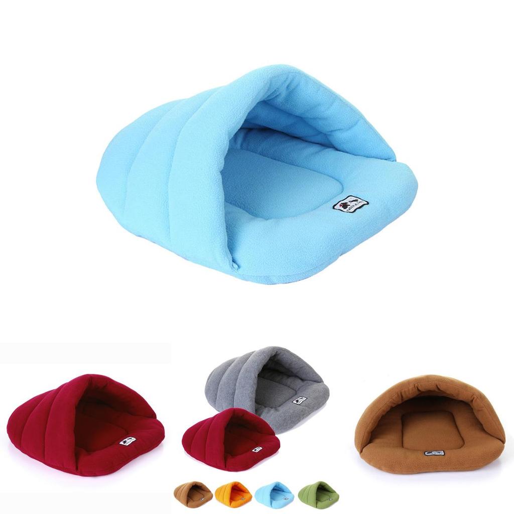 Cozy Cat Dog House Puppy Cave Pet Sleeping Bed With Super Soft Plush Surface