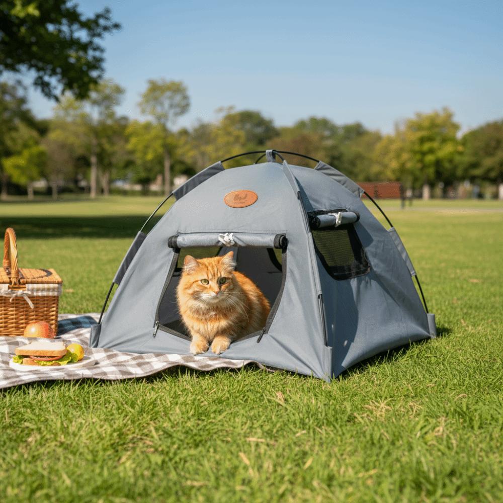 Faltbares Haustiernest Zelt Stabile Haustierbett Zelt Kratzfeste Haustierbox Outdoor