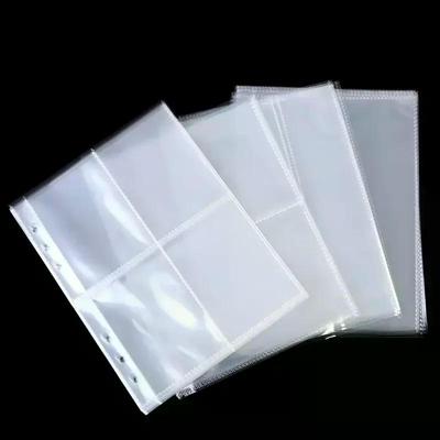 2/4/7/8/9/12/13/15 Grids Photo Album Inner Page Photocard Ring Binder Kpop Idol Photo Storage Leaflet Binder Paper Sleeves Pages