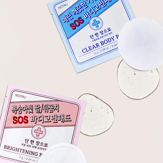 NOT4U Clear SOS Body Pads (10 sheets)