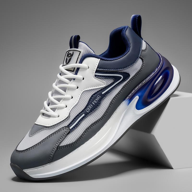 Nowa Moda Męskie Cztery Pory Roku Wygodne Buty na Grubej Podeszwie Studenci Chłopcy Modne Miękka Podeszwa Oddychające Casualowe Sneakersy do Biegania