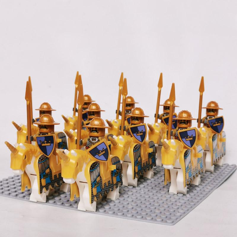 Medieval Military Castle Soldier Red Dragons