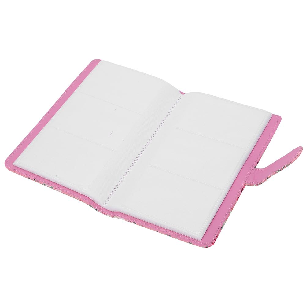 3in 96 Pockets Photo Album Storage Book Card Tickets Holder for Instax Mini 11 8 9 7s 25 70 90Pink