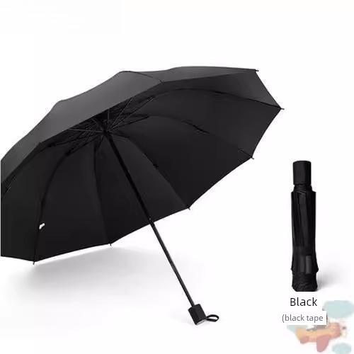 Carbon Fiber Umbrella, Light Luxury Carbon Fiber Frame, Large Size, Ultra-Light Sun Protection Umbrella, Dual-Use for Sun and Rain, Black Coating