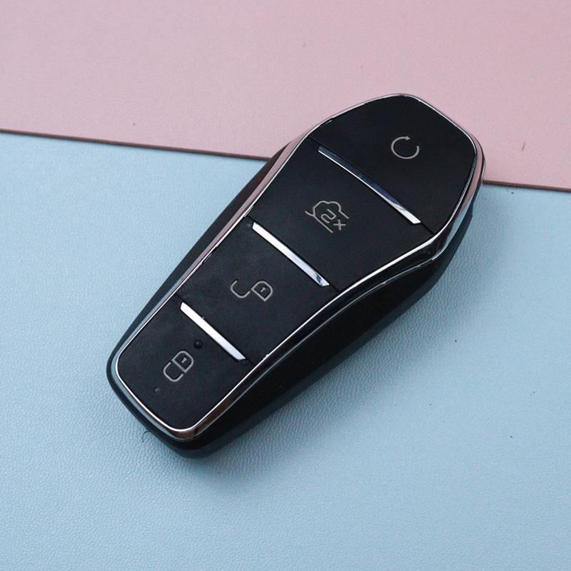 4 knapper Bilnøkkelhus Nøkkelkasse Skall for BYD ATTO 3 2022 2023 2024 Qin PLUS DM-i Qin PLUS EV Yuan PLUS SON ATTO3