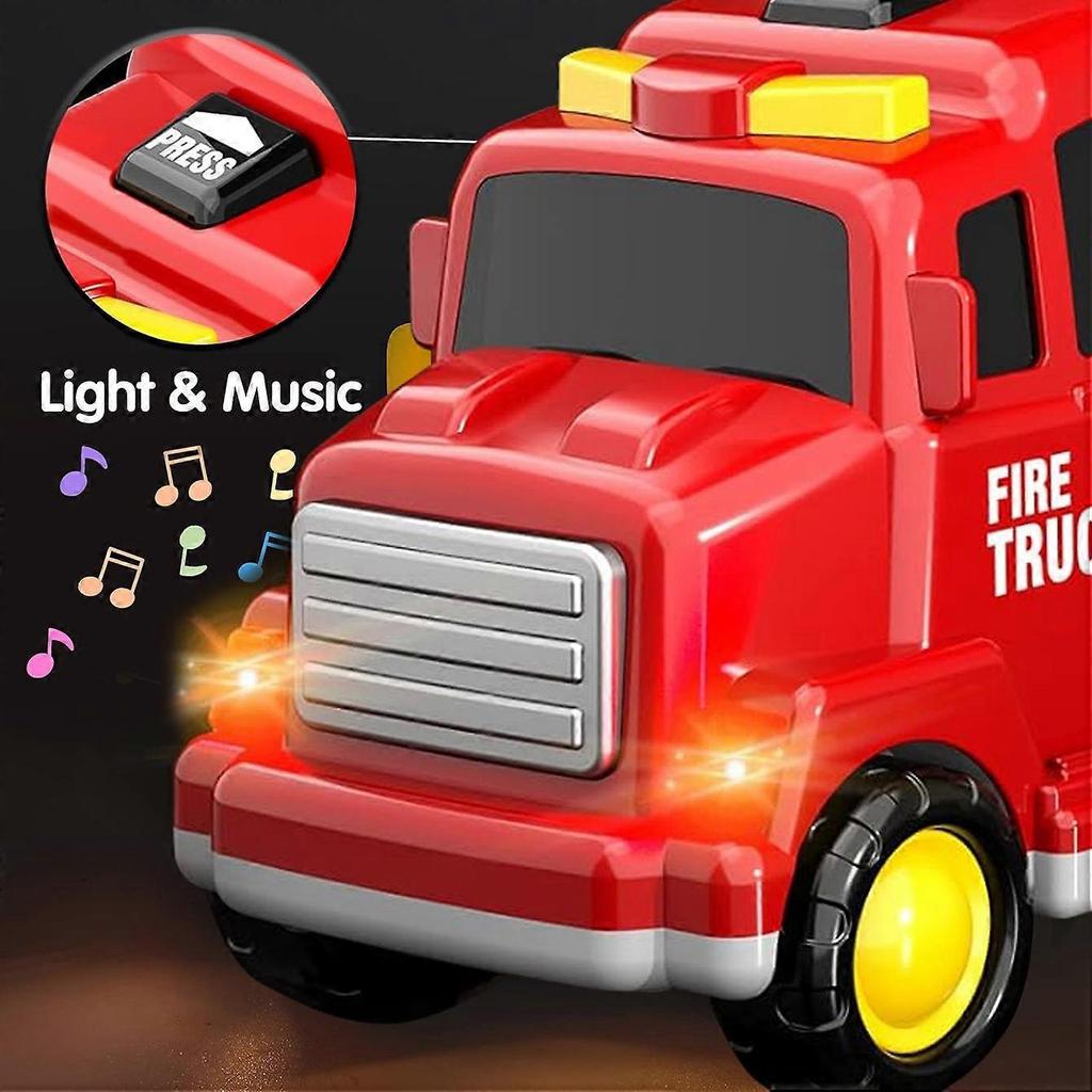 Type A Toddlers Trucks Ambulances Helicopters Friction Power Vehicles Cars Gifts (Dual Layers)