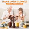 Multifunctional Yarn Dispenser Holder Wooden Thread Spool Organiser Stand for Knitting Tool Sewing Supply Organization