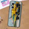 Fire Truck For OPPO Reno 13 12 11 10 14 Pro 8T 11F 12F 13F 14F 7 8 Lite OPPO Find X9 X8 X6 X5 Pro Case