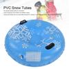 Snow Tubes PVC 450lbs Load Inflatable Ski Rings Tube with Handle for Adults Family Outdoor Sports