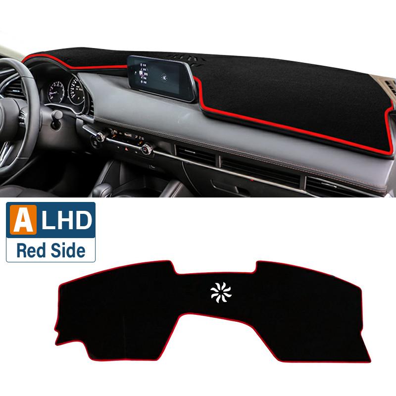 For Mazda 3 BP 2024 Axela Car Dashboard Cover Mat Non-Slip Pad Trument Panel Carpets Accessories