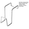 1/2Pcs Sponge Holders Rust-Proof Simple Installation Multipurpose Hanging Sponge Caddy Kitchen Sink Organizer