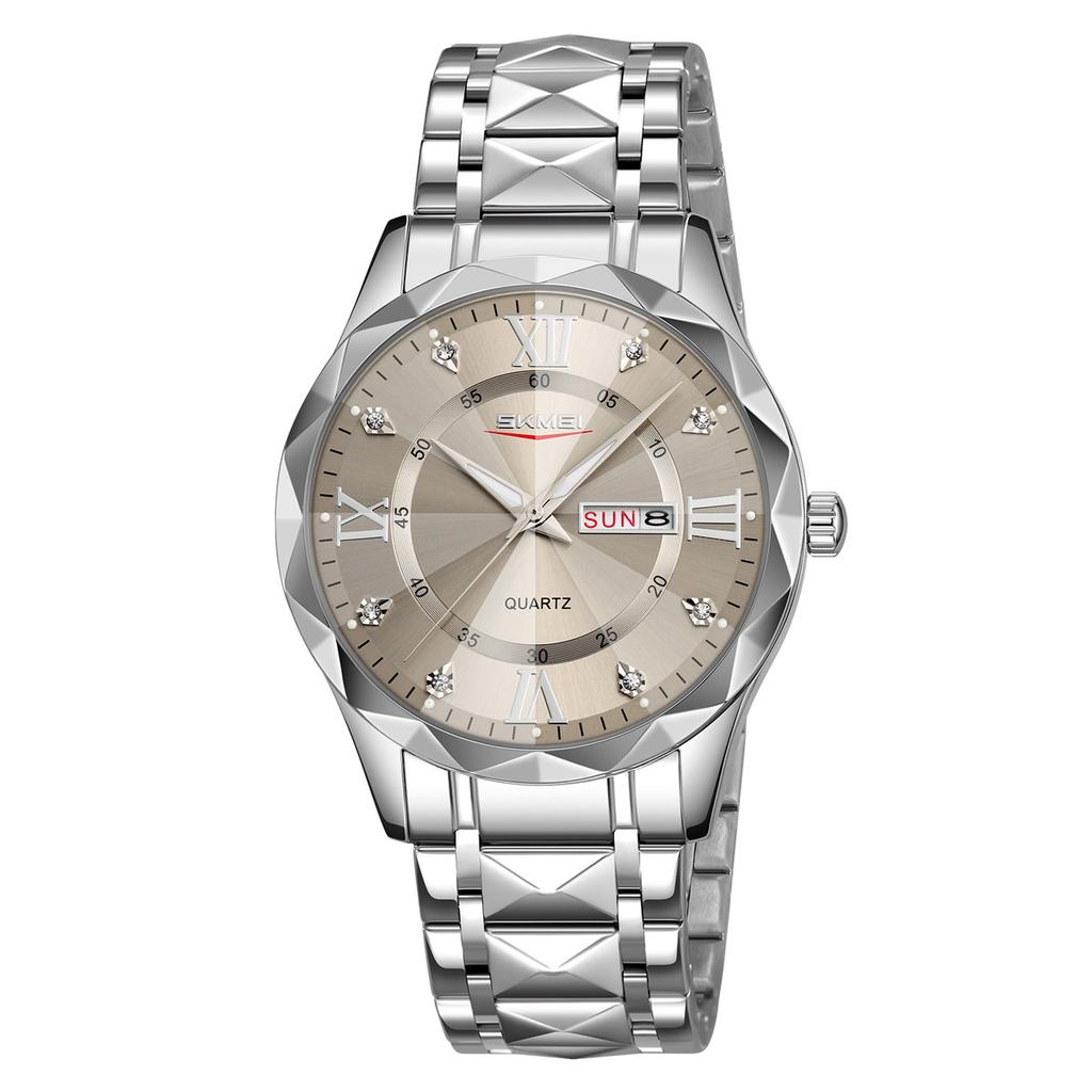 Fashion Elegant Womens Watch Multi Functional Waterproof Calendar Quartz Women's Clock Gift Box Selected Gifts