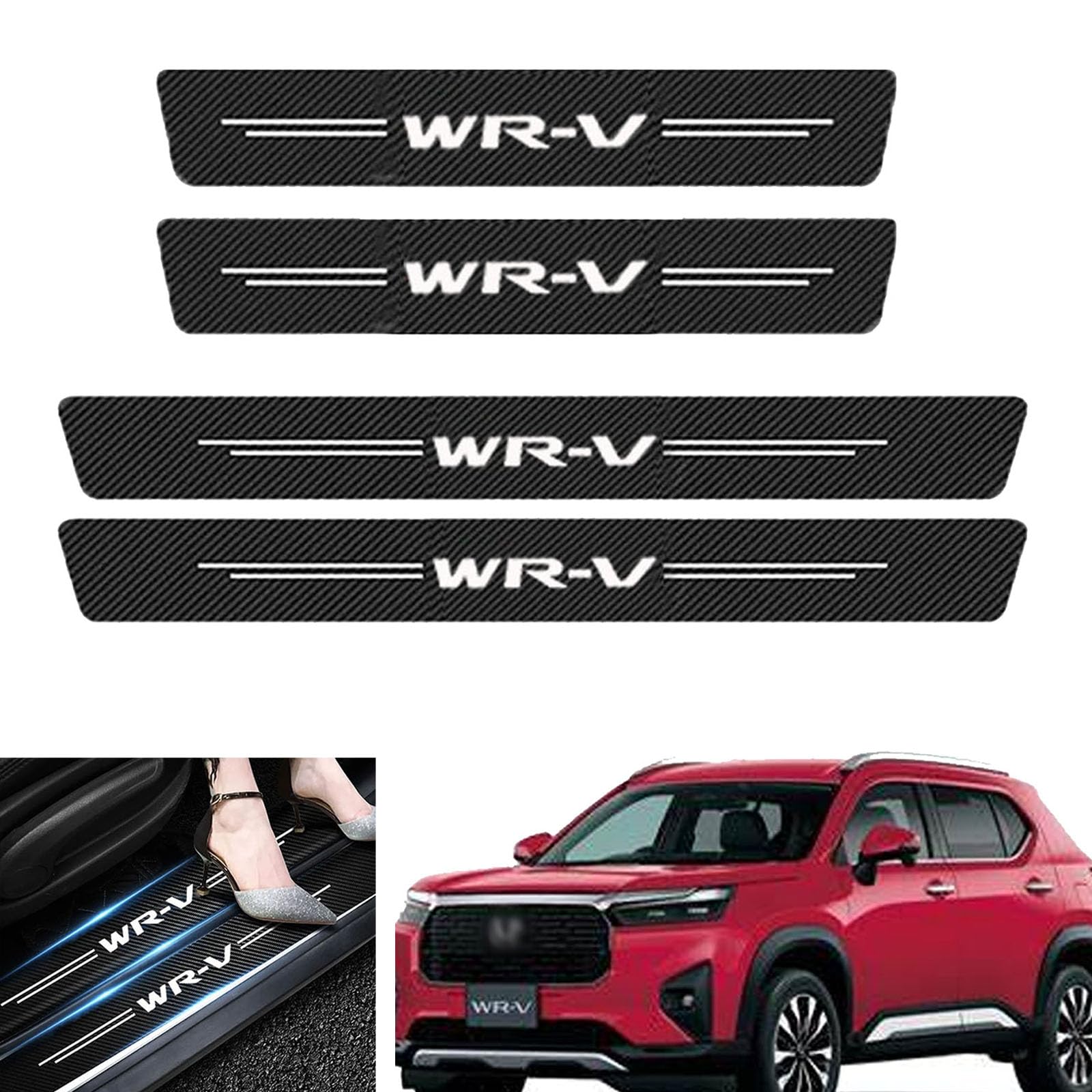 

FOR New WR-V (March 2024 ~) Auto Accessory WR-V WRV wr-v Auto Accessory Set чёрный