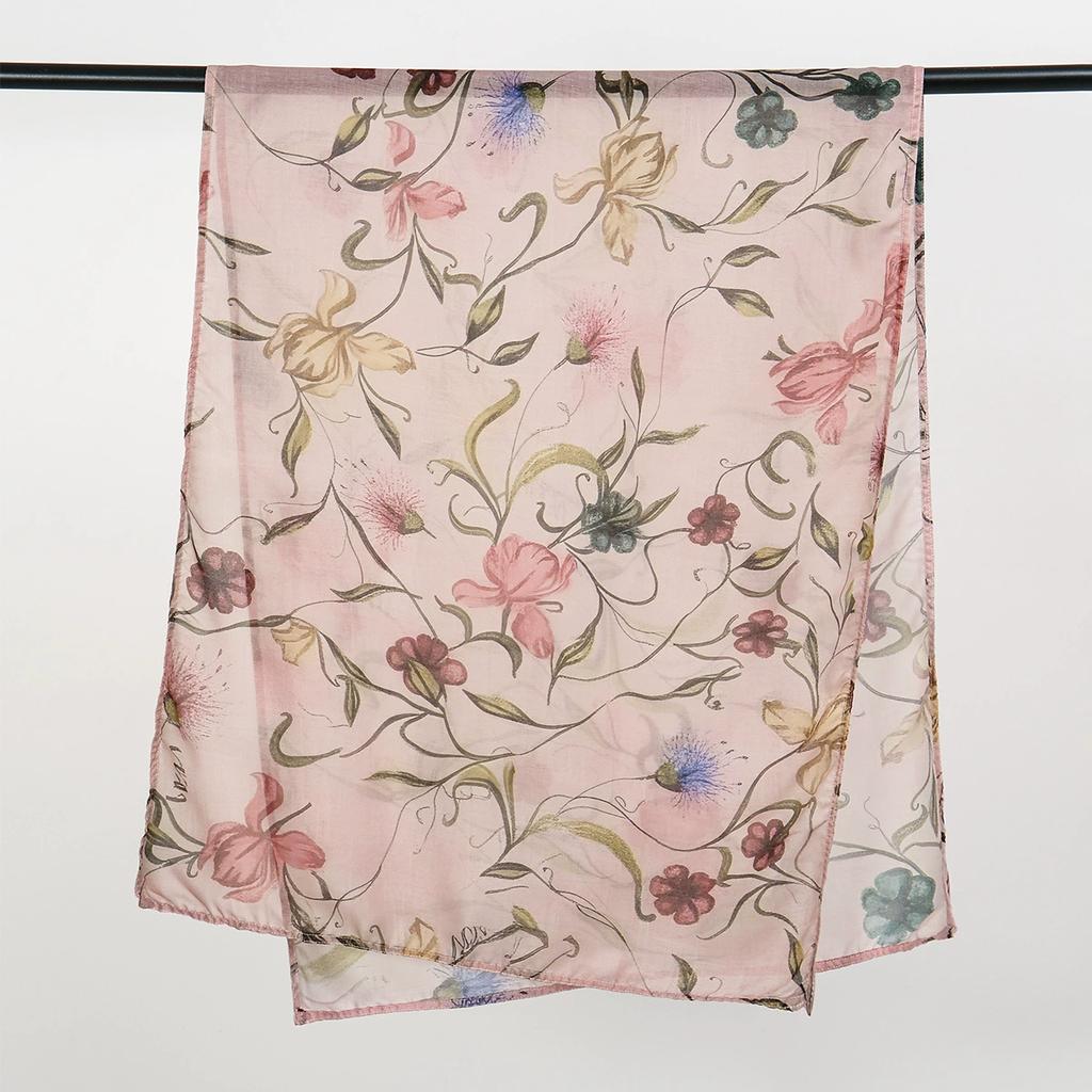 New Printing Rayon Hijab Scarf For Woman Muslim Hijabs Malaysia Long Wraps Shawl Islam Turban Headscarf Ramadan