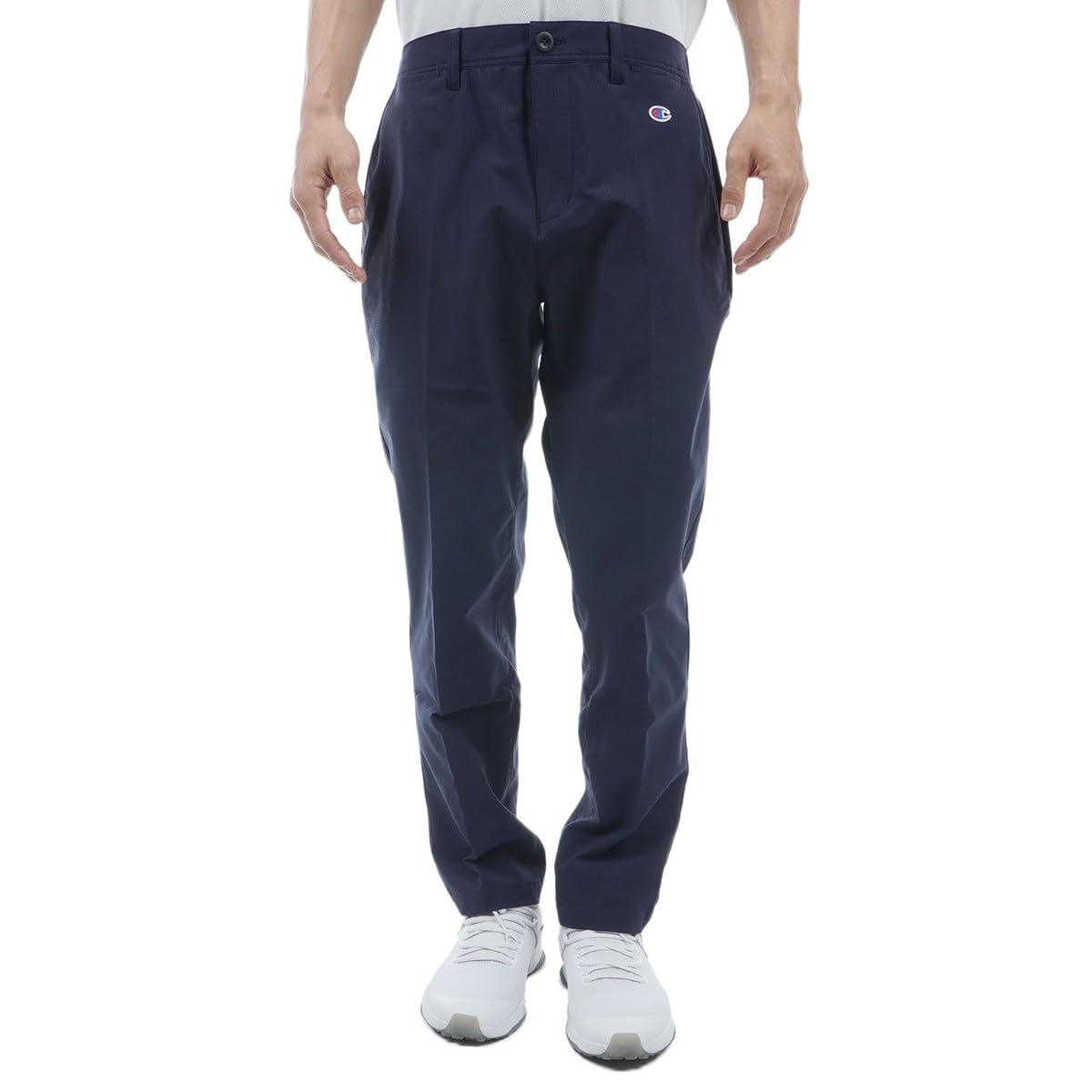 

Эластичные длинные брюки с логотипом Script Golf Navy [Champion] мужские C3-ZG206 тёмно-синий