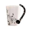 Ceramic Coffee Cup Household Water Cups Ceramic Material Gift For Music Lover