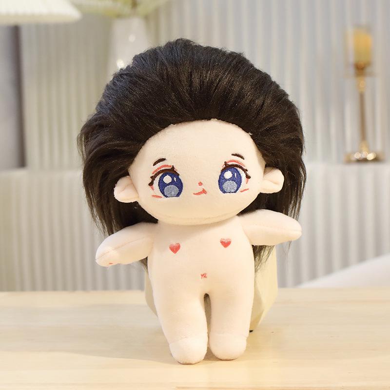 Cute Star Doll Plush Toy: Dressed-Up Cotton Doll Figurine