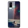 Tempered Glass Case For Vivo Y31 Y51 Case Soft Silicome Bumper For Vivo Y51 Y31 Phone Case Hard Glass Back Cover Y 31 Y 51 Funda