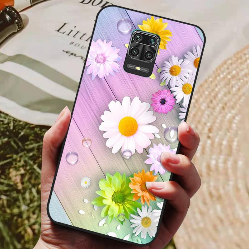 Pour Redmi Note 9S Coque Silicone Souple TPU Arrière Pour Xiaomi Redmi Note 9Pro Note9 9S Coque Pare-chocs Redmi 9 Note9 Pro Coque Capa